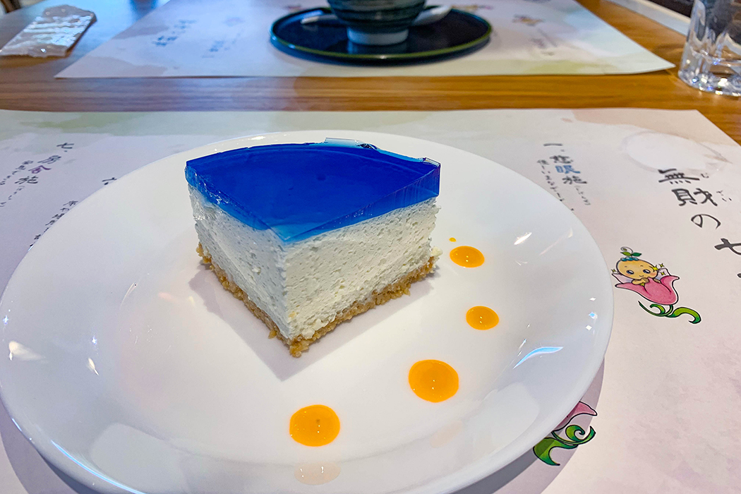 写真映えする青いチーズケーキと精進ごはん お寺カフェ 瑞鳥庵 地元をもっと知る 地域の情報ポータルサイト Jimotto ジモット